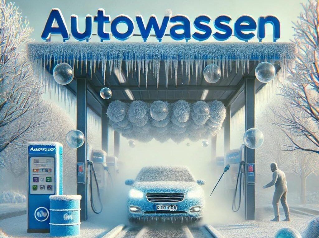 Auto wassen bij vriezen