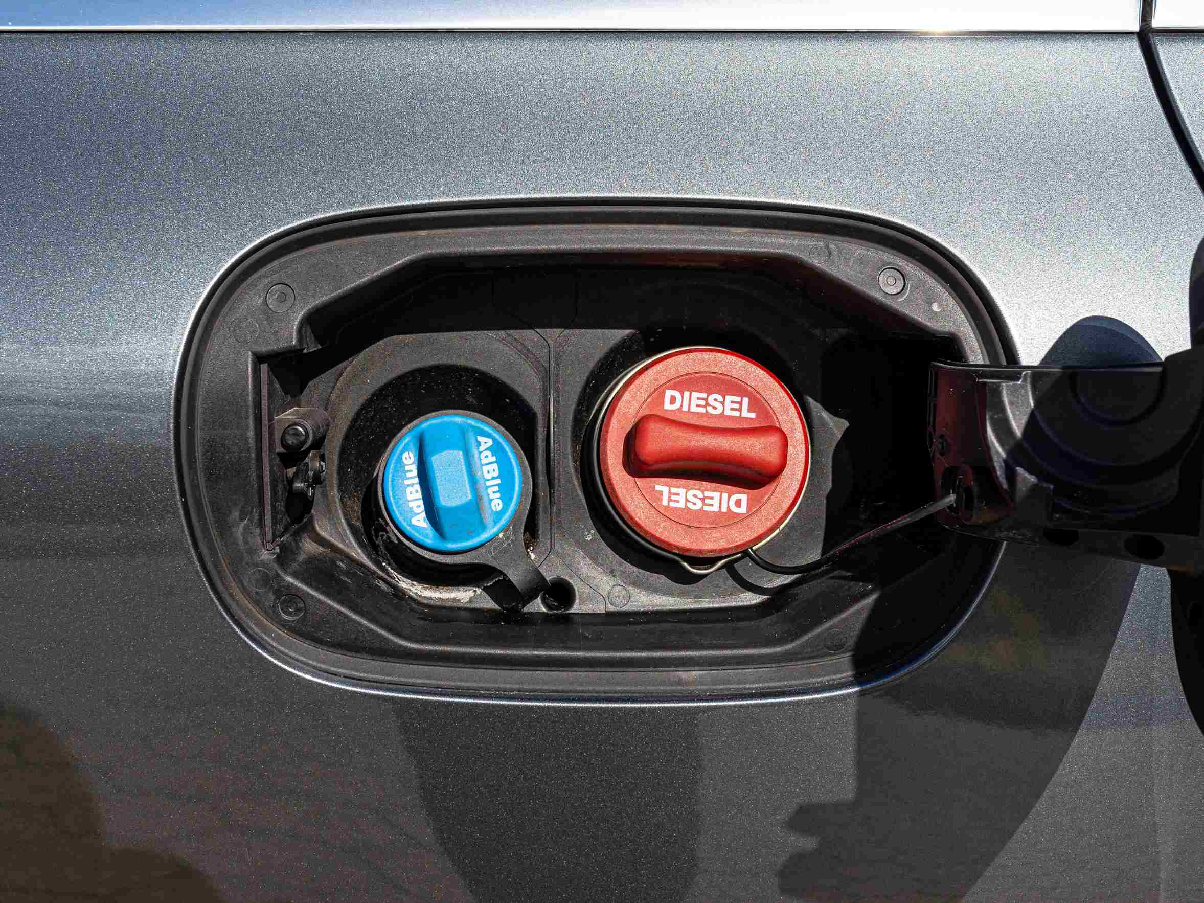 AdBlue en Diesel tankdop
